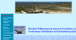 Desktop Screenshot of nordseehaus.biz